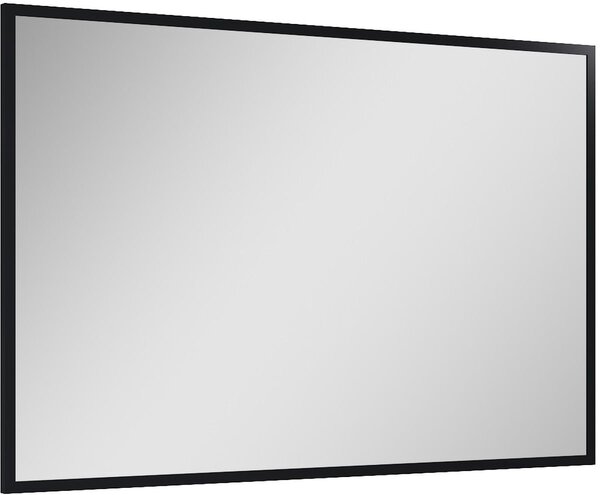 Elita tükör 120x80 cm négyszögletes fekete 167584