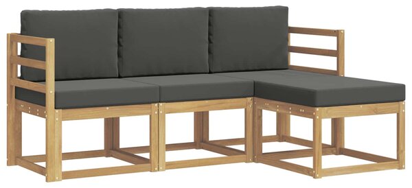 VidaXL Kültéri kanapé szett 4 pcs