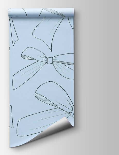 Fotótapéta Íjak mintája kék háttéren, Geometriai fotótapéta, Népszerű fotótapéta, t00281v1 - Tapeko.hu