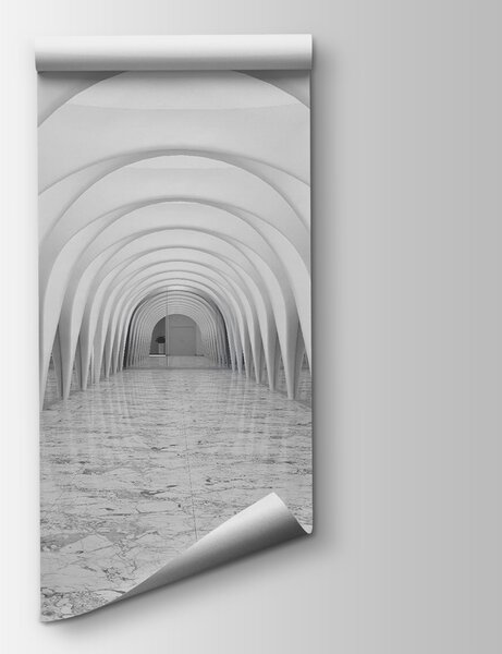 Fotótapéta Fehér szoba boltíves mennyezettel, 3D fotótapéta, Népszerű fotótapéta, u20653 - Tapeko.hu