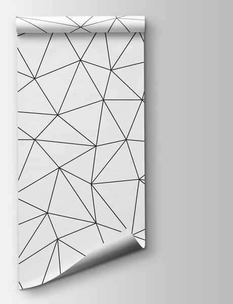 Fotótapéta Fekete-fehér minta, Geometriai fotótapéta, Népszerű fotótapéta, u98560 - Tapeko.hu