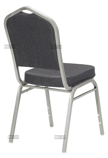 Luxus bankett szék 25x25x1.2 szürke