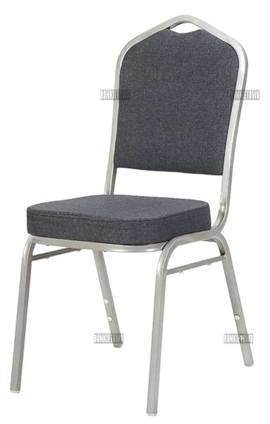 Luxus bankett szék 25x25x1.2 szürke