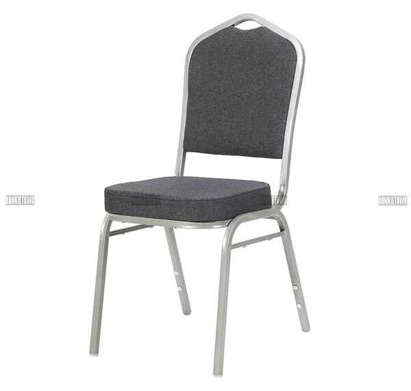 Luxus bankett szék 25x25x1.2 szürke