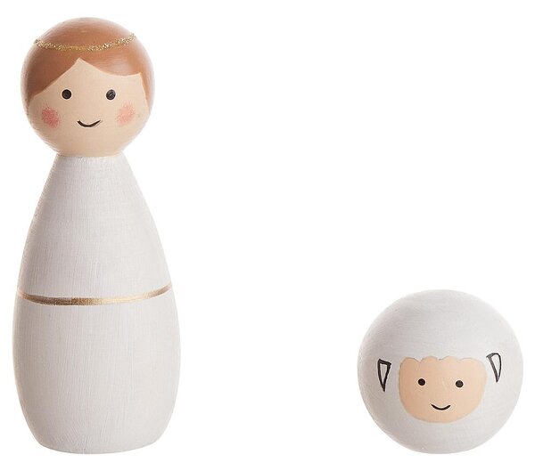 X-MAS betlehemi figurák, 9 darabos készlet