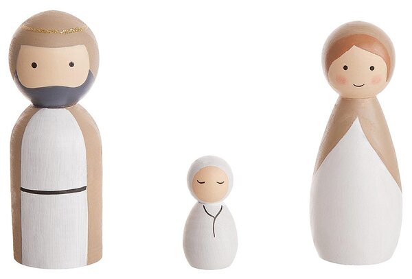 X-MAS betlehemi figurák, 9 darabos készlet