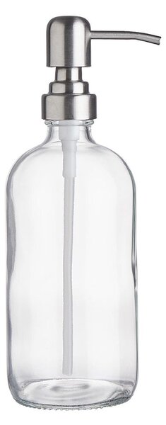 SOAP OPERA szappanadagoló, átlátszó-ezüst 500 ml