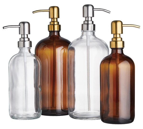 SOAP OPERA szappanadagoló, barna-arany 500ml