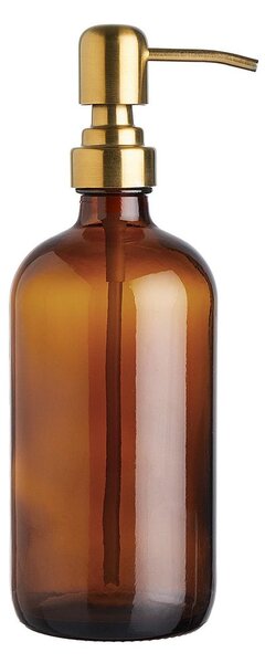 SOAP OPERA szappanadagoló, barna-arany 500ml