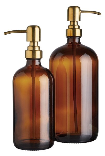 SOAP OPERA szappanadagoló, barna-arany 500ml