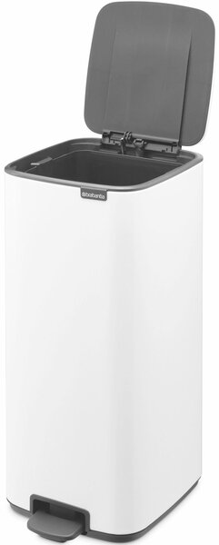 Brabantia BO 30 literes fém pedálos szemetes - Fehér