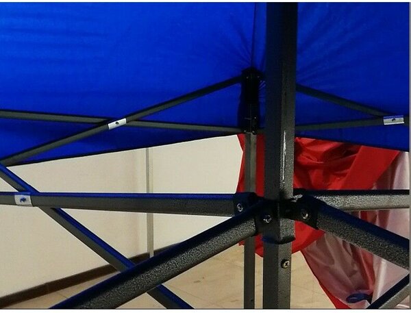 Összecsukható fémváz Flippy pavilon sátorhoz, 2x3 m