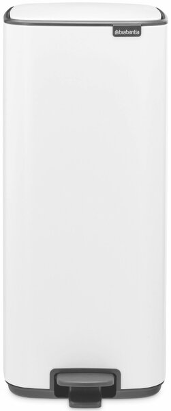 Brabantia BO 30 literes fém pedálos szemetes - Fehér