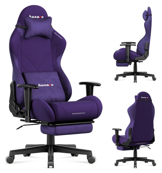 Gamer szék, Force 5.7 lábtartóval lila
