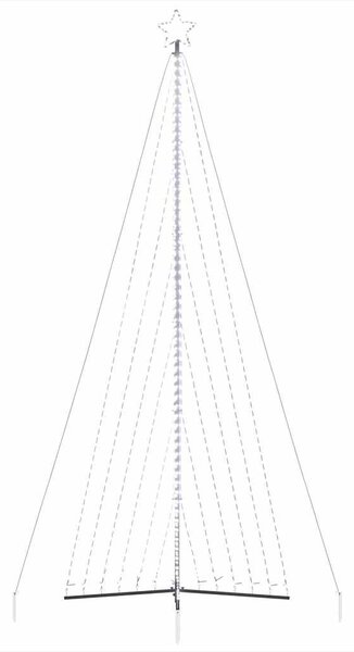 Meleg fehér LED karácsonyfa 789 LED 476 cm