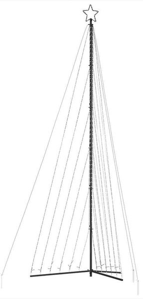 Meleg fehér LED karácsonyfa 789 LED 476 cm