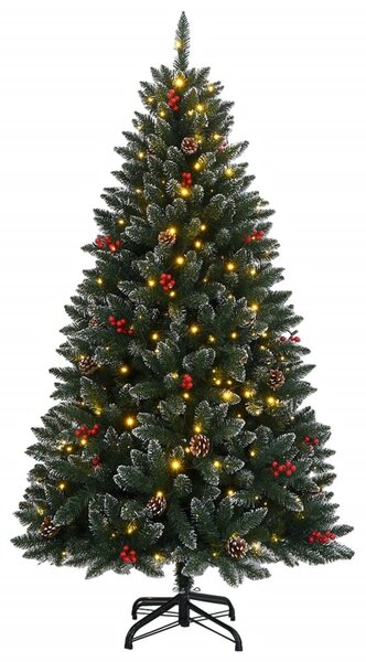 Műkarácsonyfa 150 LED-del 150 cm