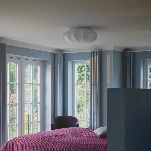 Mennyezeti Lámpa Nordlux, Aeron, dimmable, Fehér, Folyosó, Fém