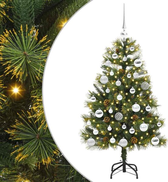 Műanyag Hajtogatós Karácsonyfa Tojásokkal Zöld 150 cm
