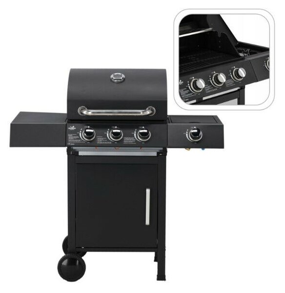Gázgrill ( 3 + 1 égőfej)