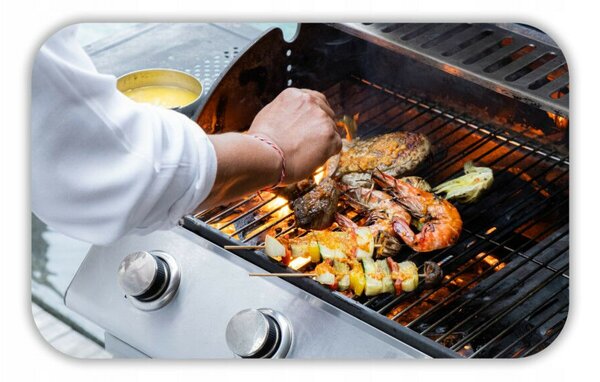 Gázgrill ( 3 + 1 égőfej)