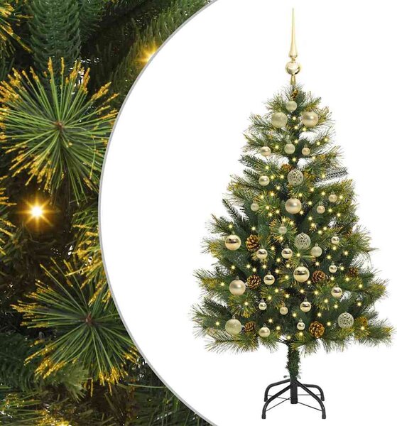 Műanyag Hajtogatós Karácsonyfa Tojásokkal Zöld 150 cm