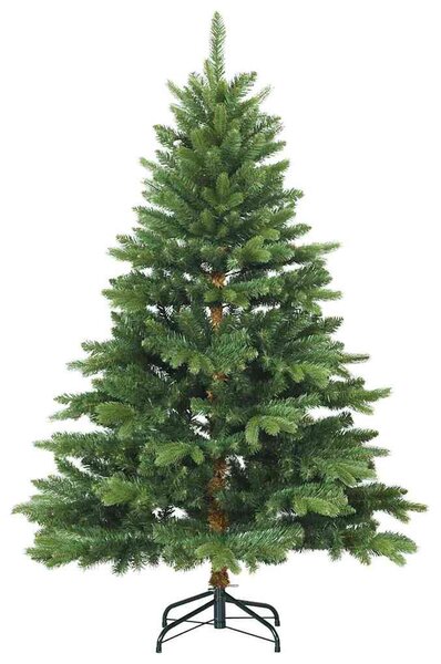 Mű karácsonyfa 150 LED-del állvánnyal Zöld 150 cm PE és PVC