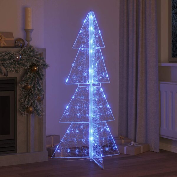 Karácsonyfa 160 LED Kék 150 cm Akril