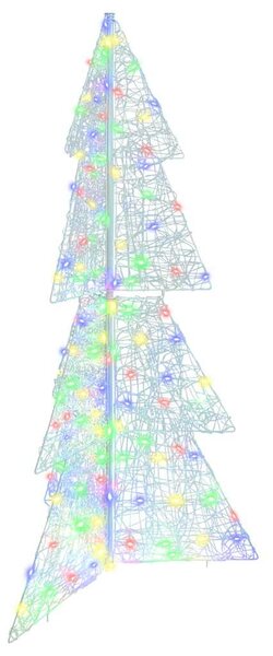 Karácsonyfa 160 LED Sokszínű 150 cm Akril