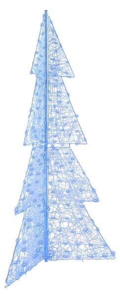 Karácsonyfa 240 LED Kék 180 cm Akril