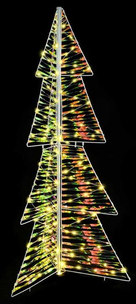 Karácsonyfa 160 LED Meleg fehér 150 cm PET