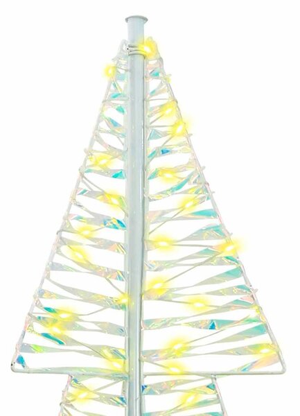 Karácsonyfa 240 LED Meleg fehér 180 cm PET