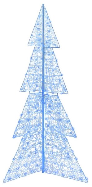 Karácsonyfa 240 LED Kék 180 cm Akril