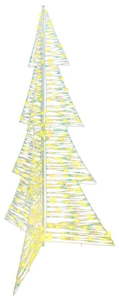 Karácsonyfa 240 LED Meleg fehér 180 cm PET