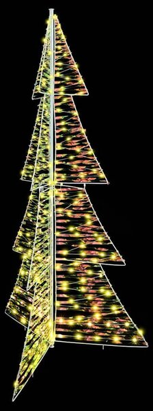Karácsonyfa 240 LED Meleg fehér 180 cm PET