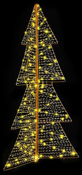 Karácsonyfa 160 LED Meleg fehér 150 cm PET