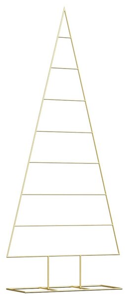 Fém karácsonyfa Arany 181 cm Porszórt Acél