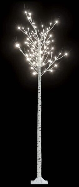 220 LED-es bel-/kültéri hideg fehér fűzfa karácsonyfa 2,2 m
