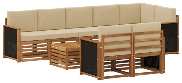 VidaXL Ülőgarnitúrák Tömör Akácfa