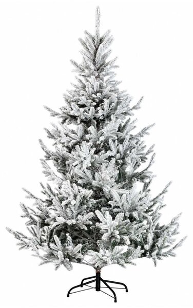 Műanyag Hajtogatós Karácsonyfa 150 cm 150 LED Meleg fehér