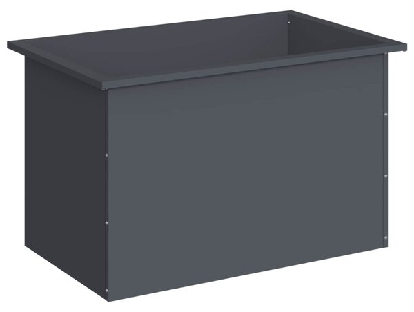 Led-es kerti virágláda Antracit 50 x 80 x 48 cm Acél