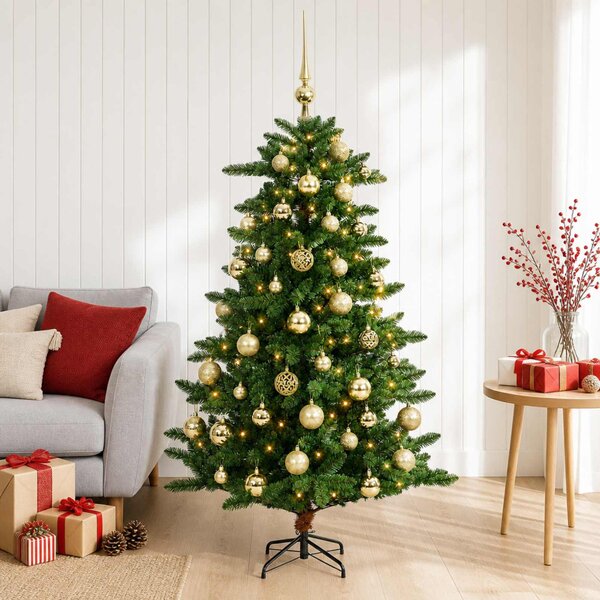 Artificial Christmas Tree with Bauble 120 cm 150 LED