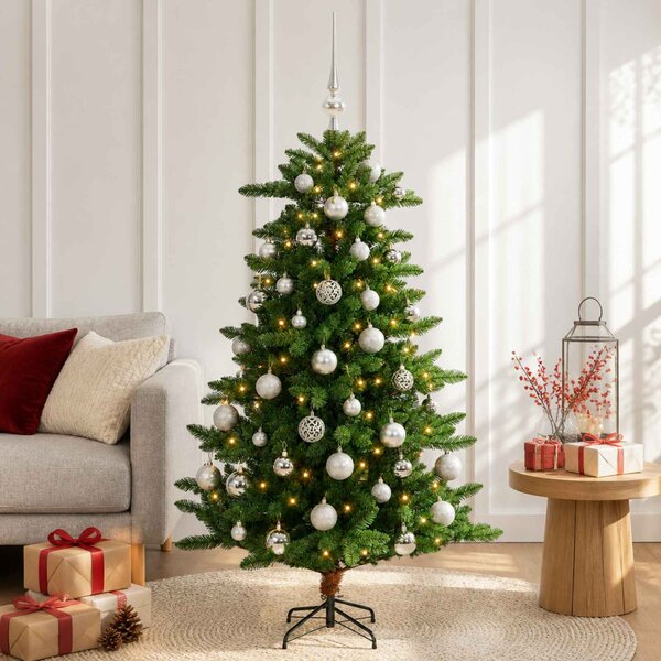 Artificial Christmas Tree with Bauble 120 cm 150 LED