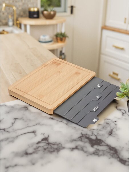 Sinsay - Vágódeszka készlet - bézs