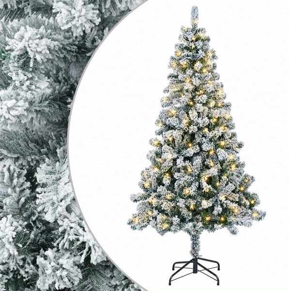 Műanyag Hajtogatós Karácsonyfa 120 cm 150 LED Meleg fehér
