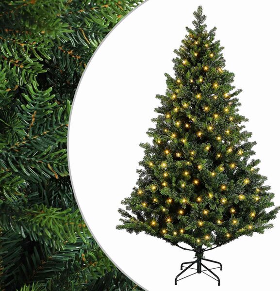 Műanyag Hajtogatós Karácsonyfa 120 cm 150 LED Meleg fehér