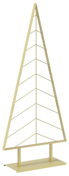 Fém karácsonyfa állvánnyal KUOPIO 180 cm Acél Arany