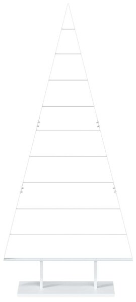 Fém karácsonyfa KUOPIO 210 cm Acél Fehér