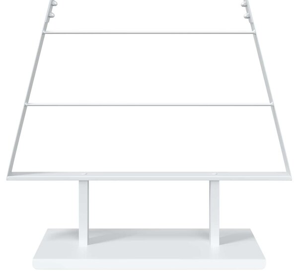 Fém karácsonyfa KUOPIO 125 cm Acél Fehér