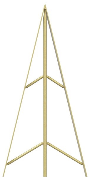 Fém karácsonyfa állvánnyal KUOPIO 90 cm Acél Arany